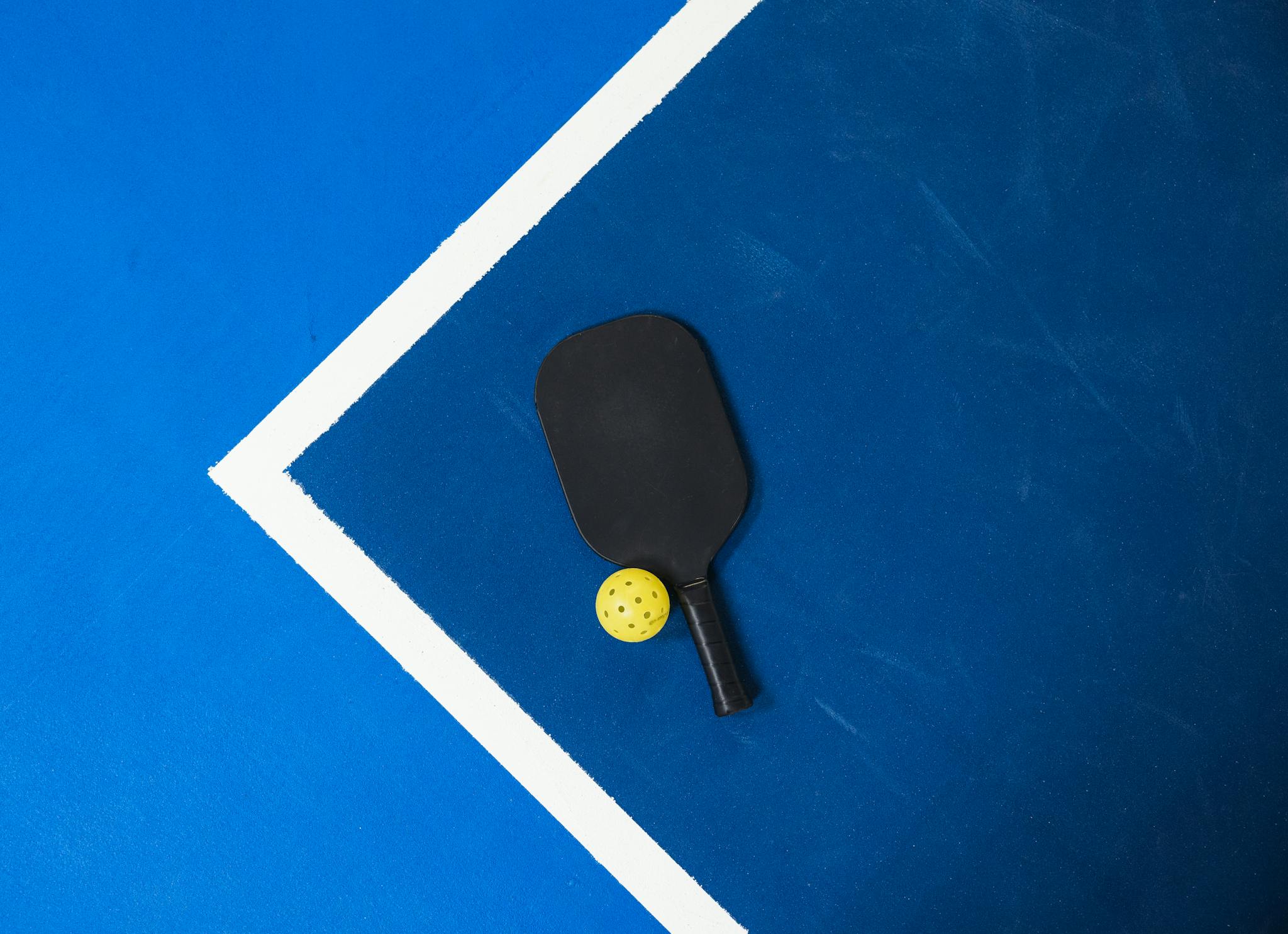 Pickleball Paddle, Ball & Court - how did pickleball get its name